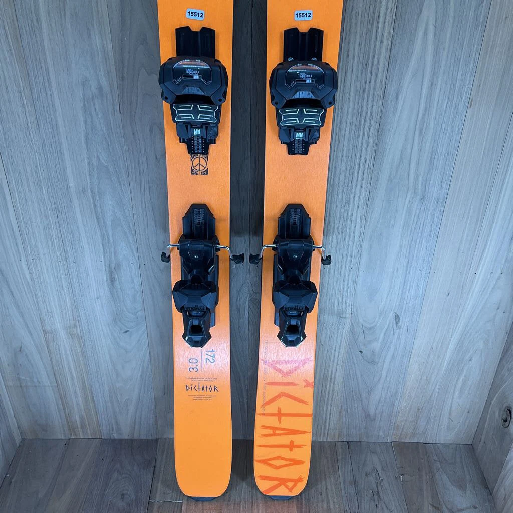 2022 Faction Dictator 3.0 W/ Tyrolia Attack 14 Demo Binding Ski 2022 Faction Dictator 3.0 W/ Tyrolia Attack 14 Demo Binding Ski