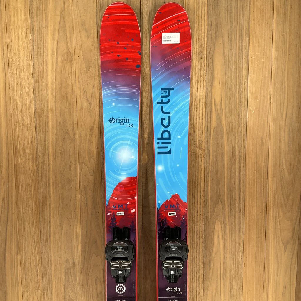 2022 Liberty Origin 106 W/ Tyrolia Attack 14 Bindings Ski 2022 Liberty Origin 106 W/ Tyrolia Attack 14 Bindings Ski