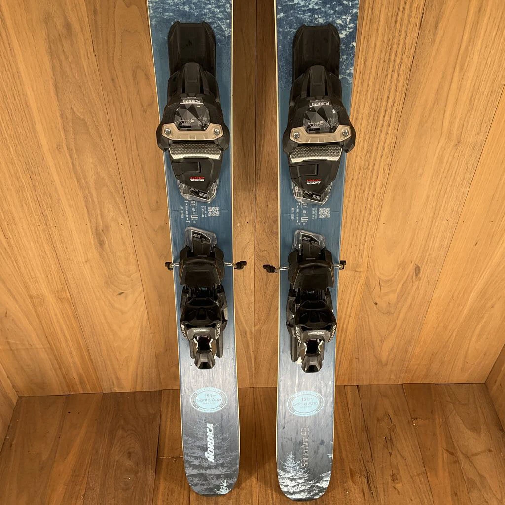 Ski 2022 Nordica Santa Ana 93 W/ Marker Squire 11 Demo Bindings Ski 2022 Nordica Santa Ana 93 W/ Marker Squire 11 Demo Bindings