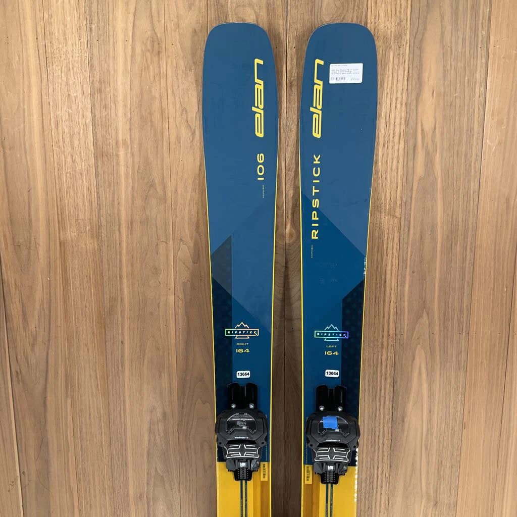 Ski 2022 Elan Ripstick 106 W/ Tyrolia Attack 14 Demo Bindings Ski 2022 Elan Ripstick 106 W/ Tyrolia Attack 14 Demo Bindings