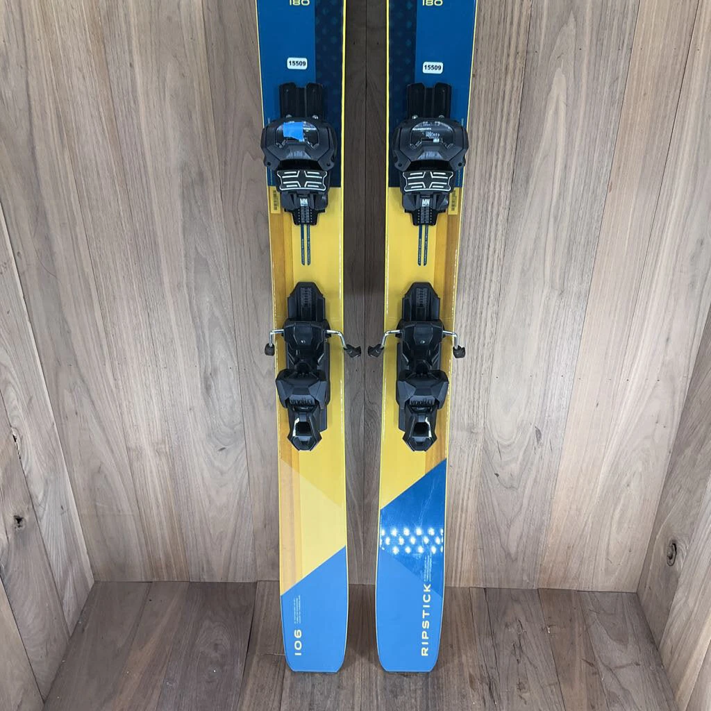Ski 2022 Elan Ripstick 106 W/ Tyrolia Attack 14 Demo Bindings Ski 2022 Elan Ripstick 106 W/ Tyrolia Attack 14 Demo Bindings