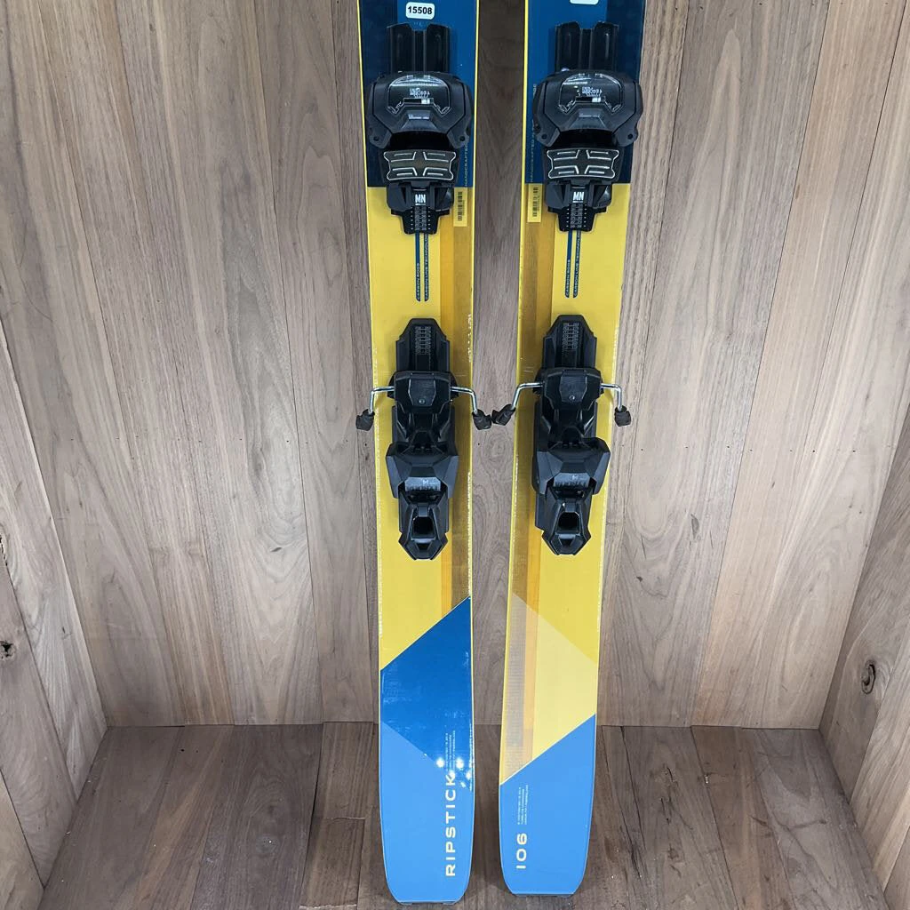 Ski 2022 Elan Ripstick 106 W/ Tyrolia Attack 14 Demo Bindings Ski 2022 Elan Ripstick 106 W/ Tyrolia Attack 14 Demo Bindings