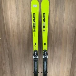 Head E-Speed Pro Carving Skis W/tyrolia Free Flex 14 Demo Bindings
