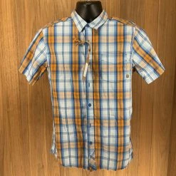 Mountain Hardwear Men's Casual Plaid Short Sleeve Shirt