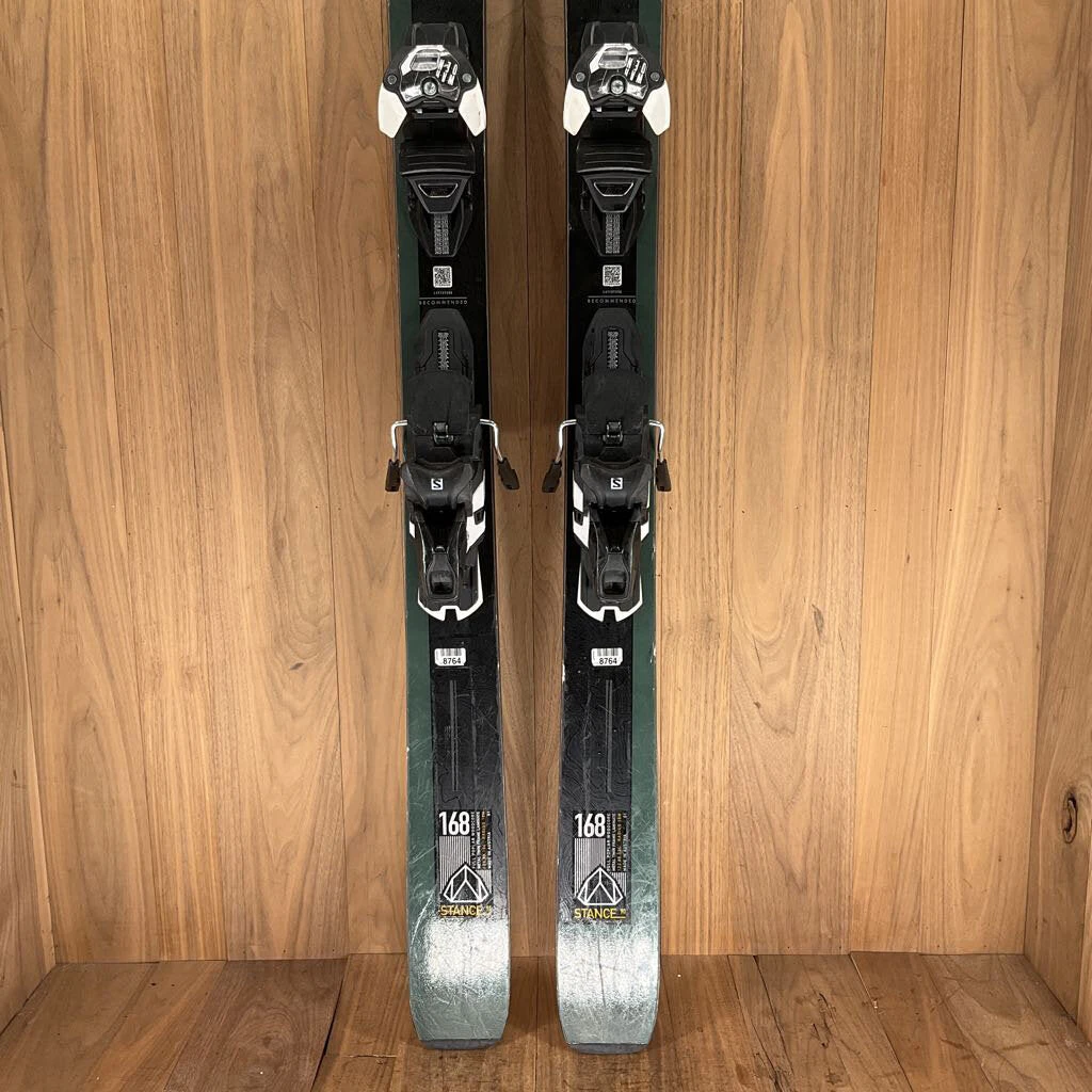 Ski 2022 Salomon Stance 90 W/ Salomon Warden 13 Demo Bindings Ski 2022 Salomon Stance 90 W/ Salomon Warden 13 Demo Bindings