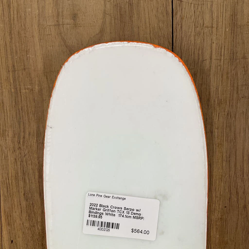 2022 Black Crows Serpo W/ Marker Griffon Demo Bindings 2022 Black Crows Serpo W/ Marker Griffon Demo Bindings