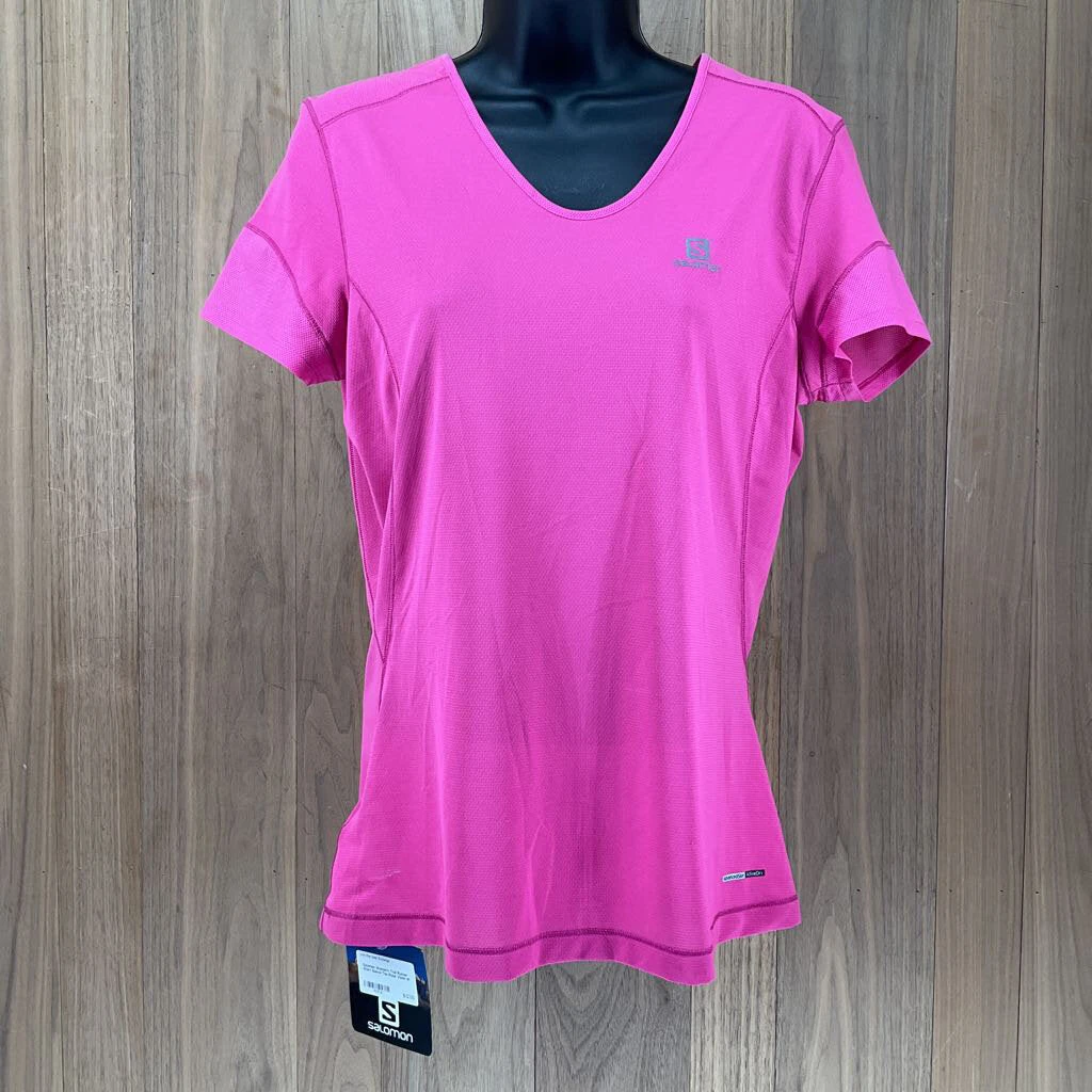 Salomon Women's Trail Runner Short Sleeve Tee Clothing Salomon Women's Trail Runner Short Sleeve Tee Clothing
