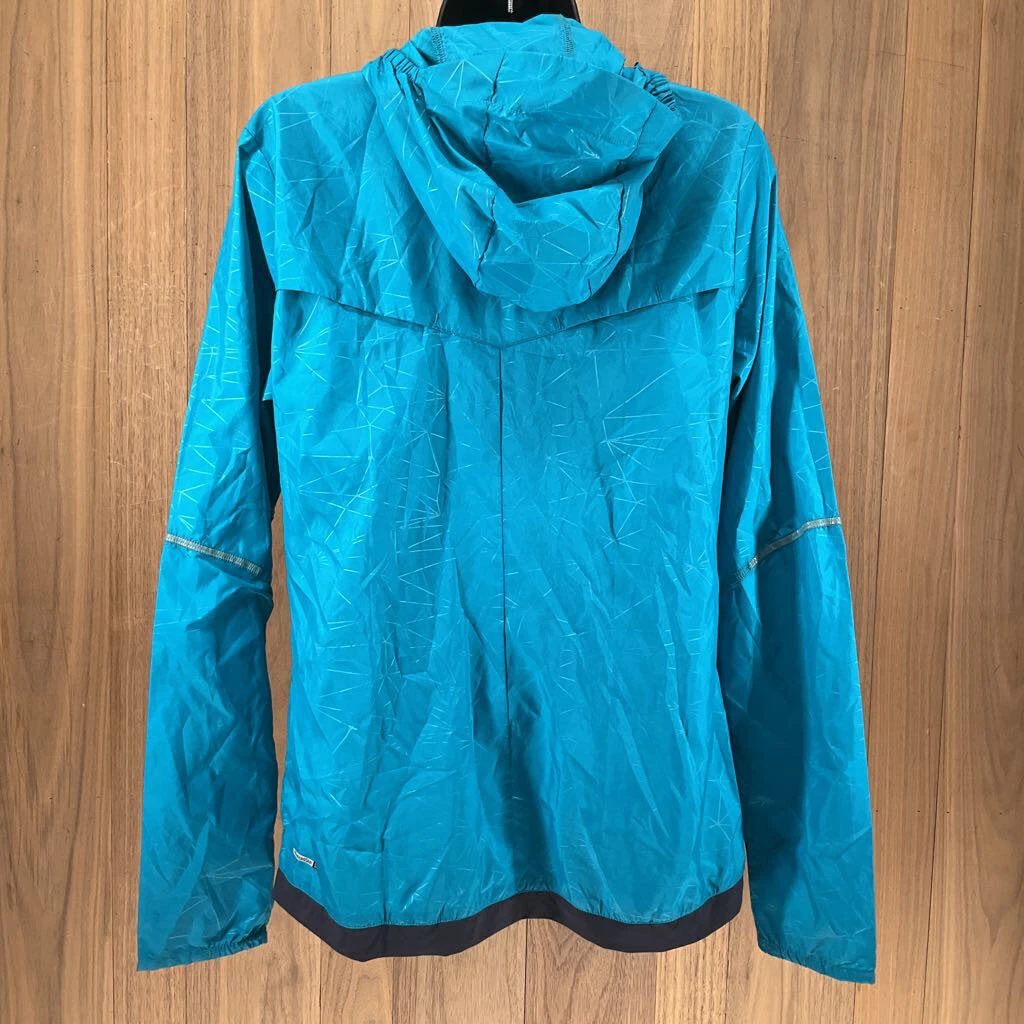 Salomon Women's Agile Wind Print Hoodie Windbreakers & Raincoats Salomon Women's Agile Wind Print Hoodie Windbreakers & Raincoats