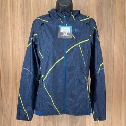 Salomon Women's Agile Wind Print Hoodie Windbreakers & Raincoats