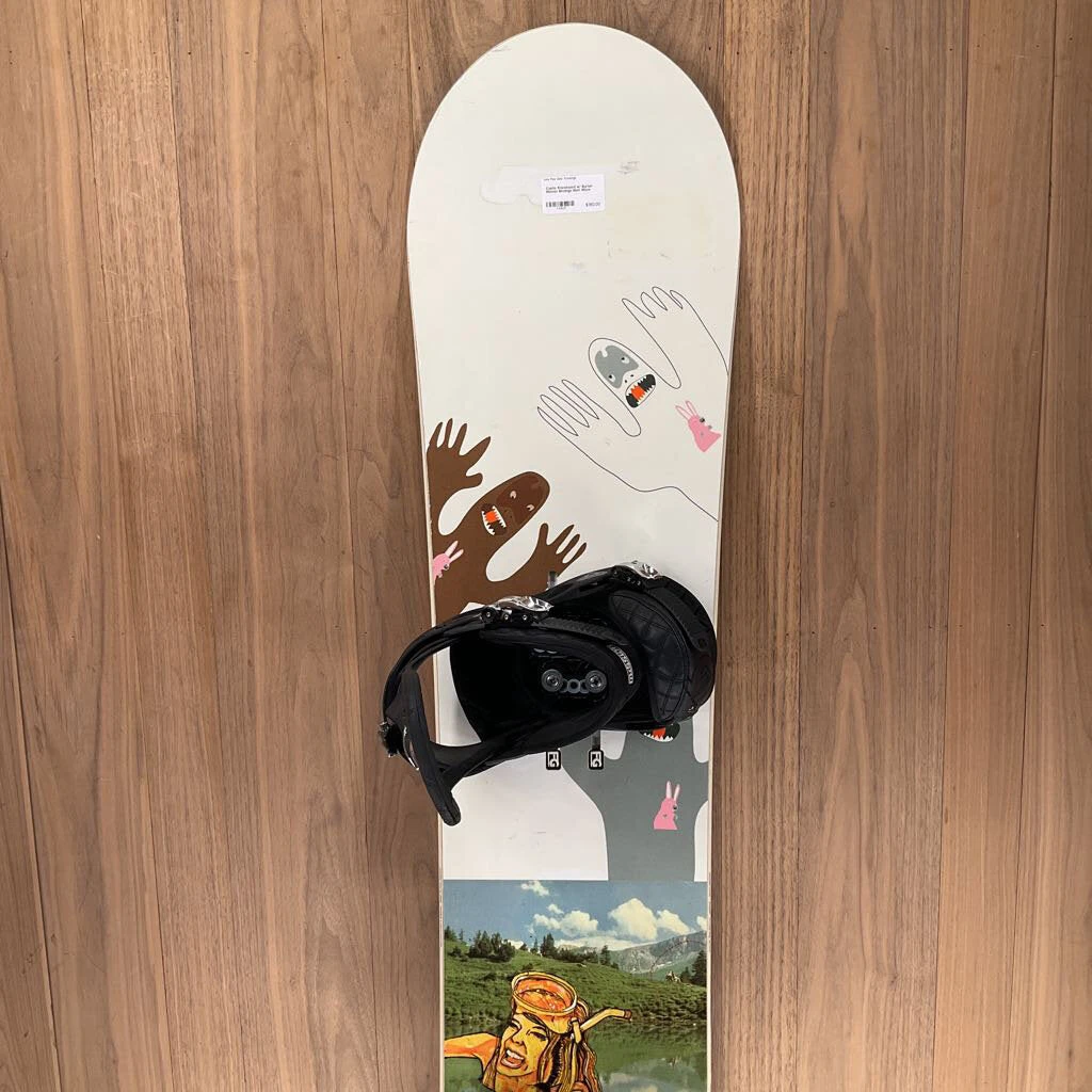 Capita Snowboard W/ Burton Mission Bindings Capita Snowboard W/ Burton Mission Bindings