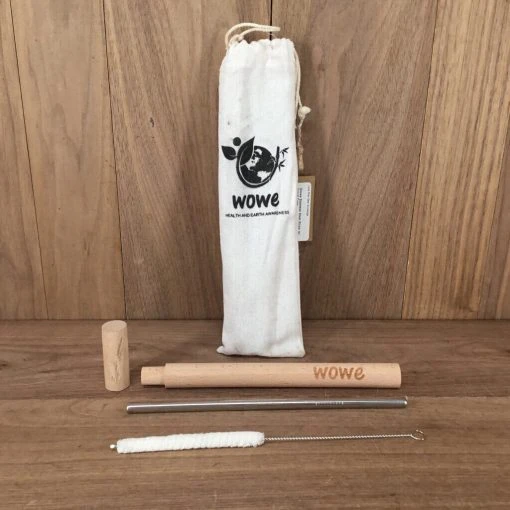 Lone Pine Gear Exchange Wowe Stainless Steel Straw W/ Travel Case