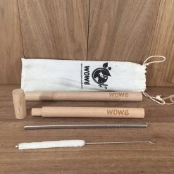 Lone Pine Gear Exchange Wowe Stainless Steel Straw W/ Travel Case