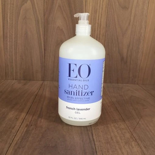 Lone Pine Gear Exchange Plastic Free Refill Station EO Hand Sanitizer Ge 32 OZ French Lavender